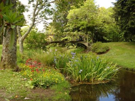 The park is at its prettiest