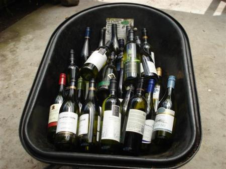 A barrow load of wine