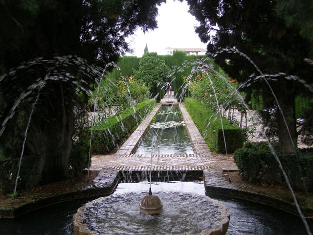 Moorish gardens of Southern Spain - the Alhambra &