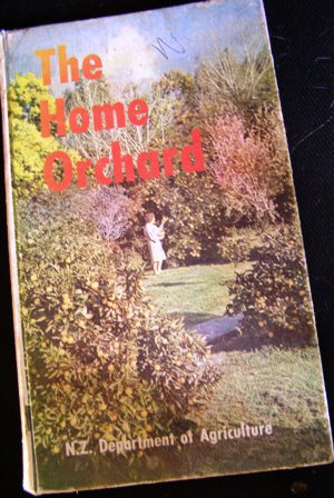 Ever so modest but well thumbed. I can not think that the Tui NZ Fruit Garden will still be around in 40 years time.