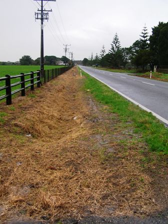 The ugly sight of roadside spraying