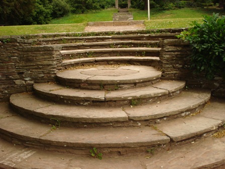 Lutyens steps at Hestercomb