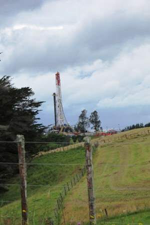 Just up the road - on the neighbouring property, in fact