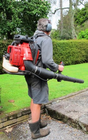 The enormously useful leaf blower 