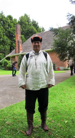 Is that a Mongolian by my washing line? Why yes, actually, he is. 