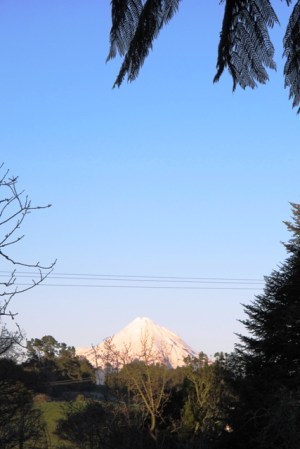 Our maunga, Mount Taranaki
