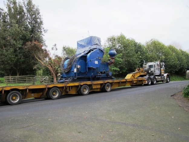 This is what a rig move looks like, but multiply by between 75 and 95 loads 