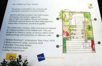Each garden has an information board in show garden style