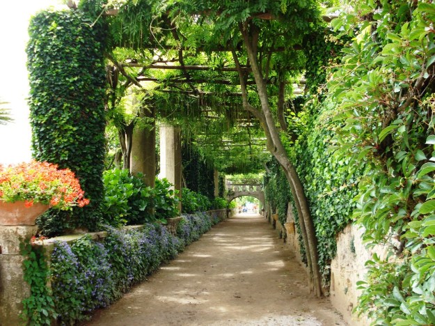 Villa Cimbrone  in Ravello on the Amalfi Coast 