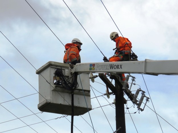 Dropping the lines yesterday 