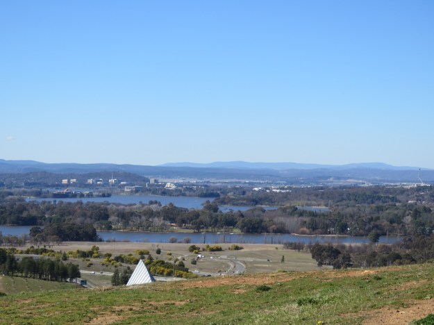Looking over the city from the arboretum 