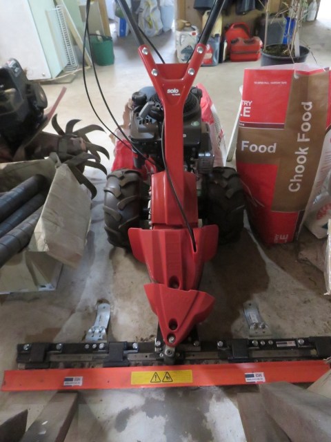 New sickle bar mower 