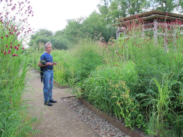 That is Mark, not the owner, at Bury Court 