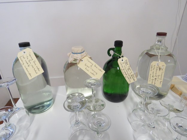 What can I say? That is our tap water to the left. 