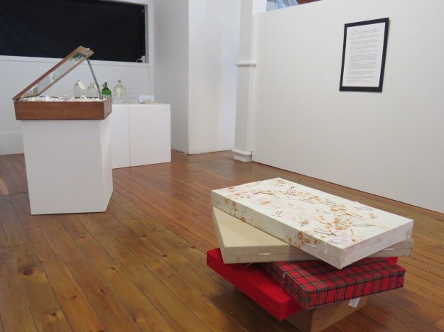 Our Tikorangi corner of the exhibition 